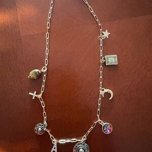 EUC DIY  charm necklace